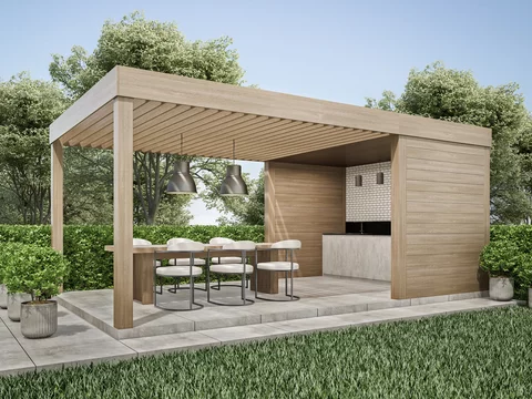 Aluminum Out Door Pergola - Image 8